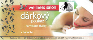 dárkový poukaz salon la krása